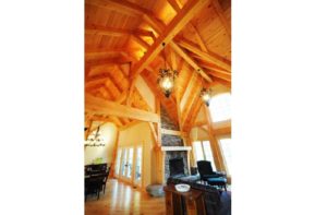 Muskoka Timber Mills Timber Cottage Ceiling